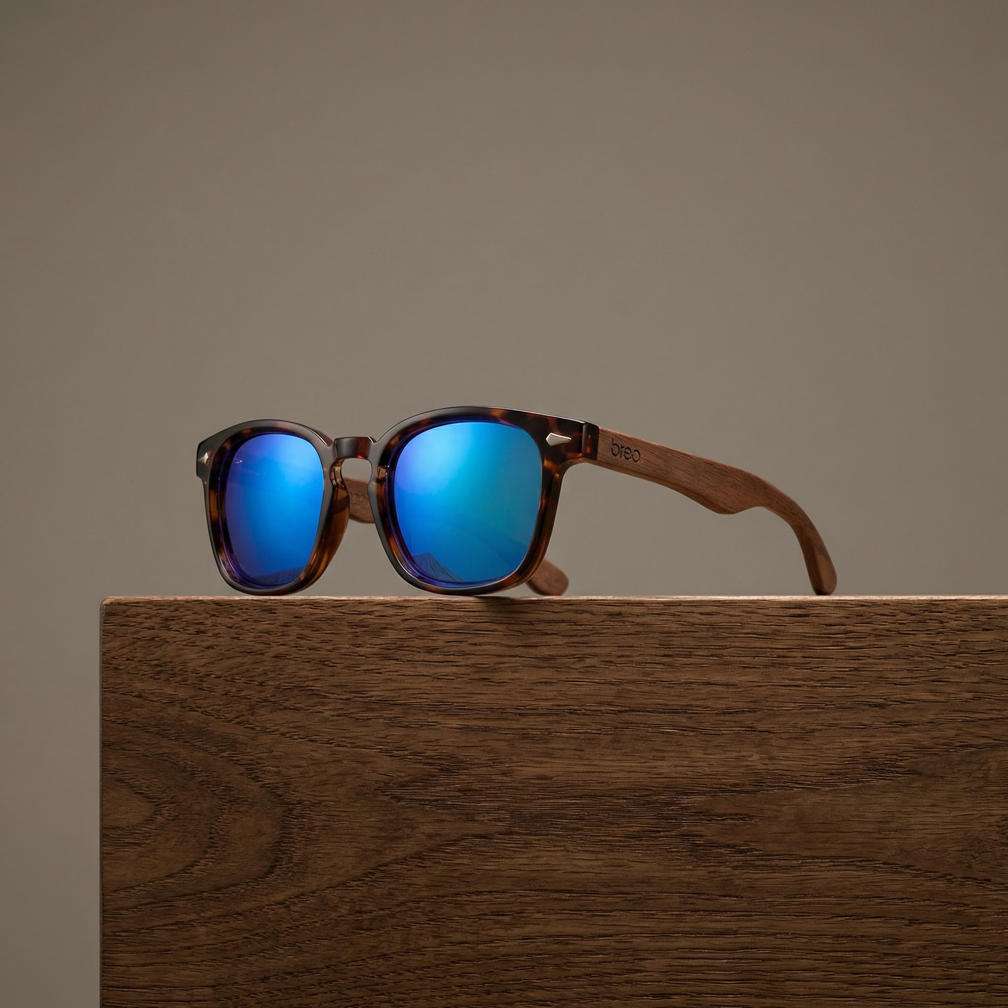 Joshua Sunglasses – Wooden Leg UV400 Sunglasses by Breo Studio - Breo Studio