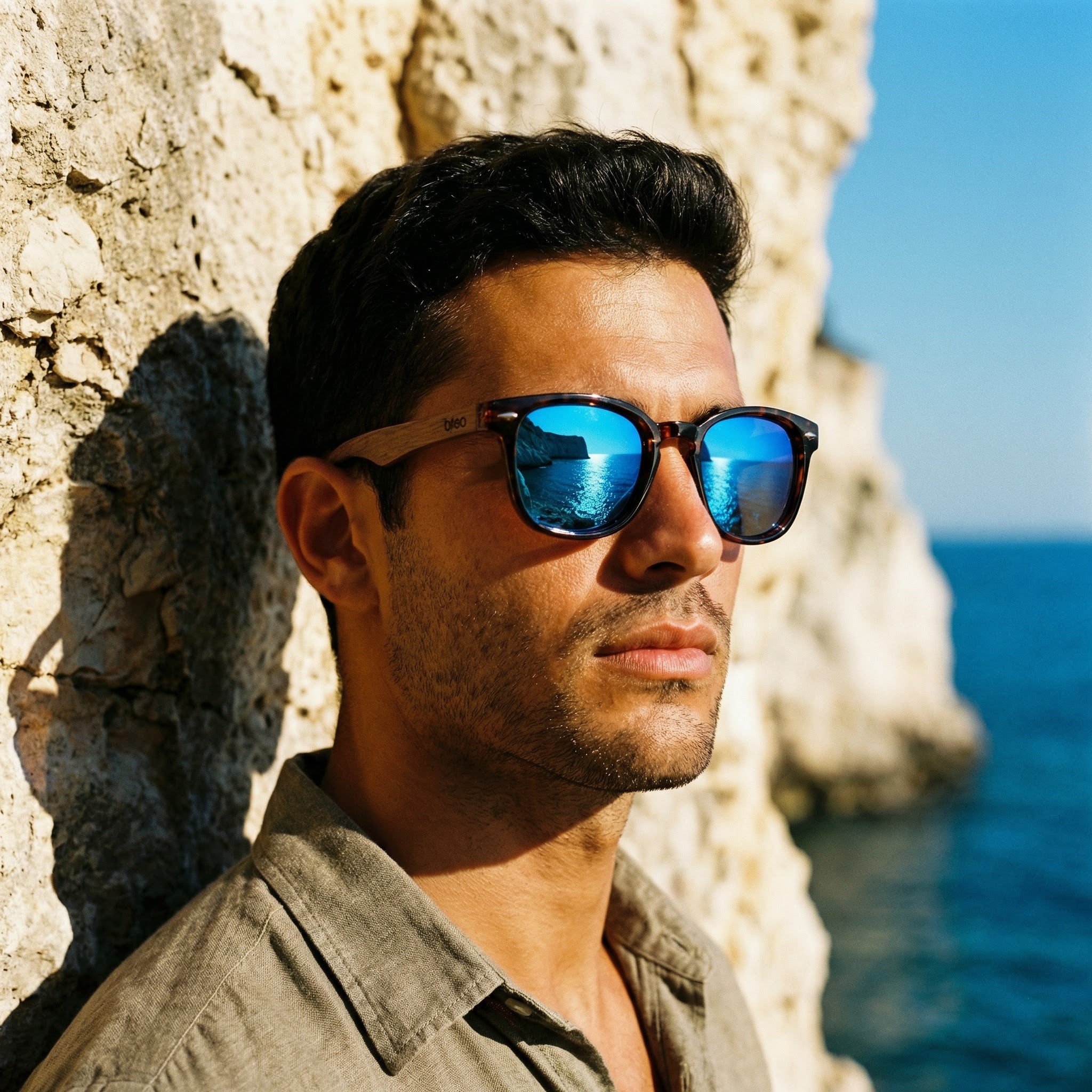 Joshua Sunglasses – Wooden Leg UV400 Sunglasses by Breo Studio - Breo Studio