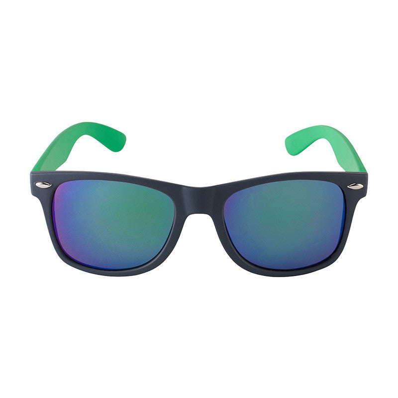 Two Tone Mirror Sunglasses - Breo